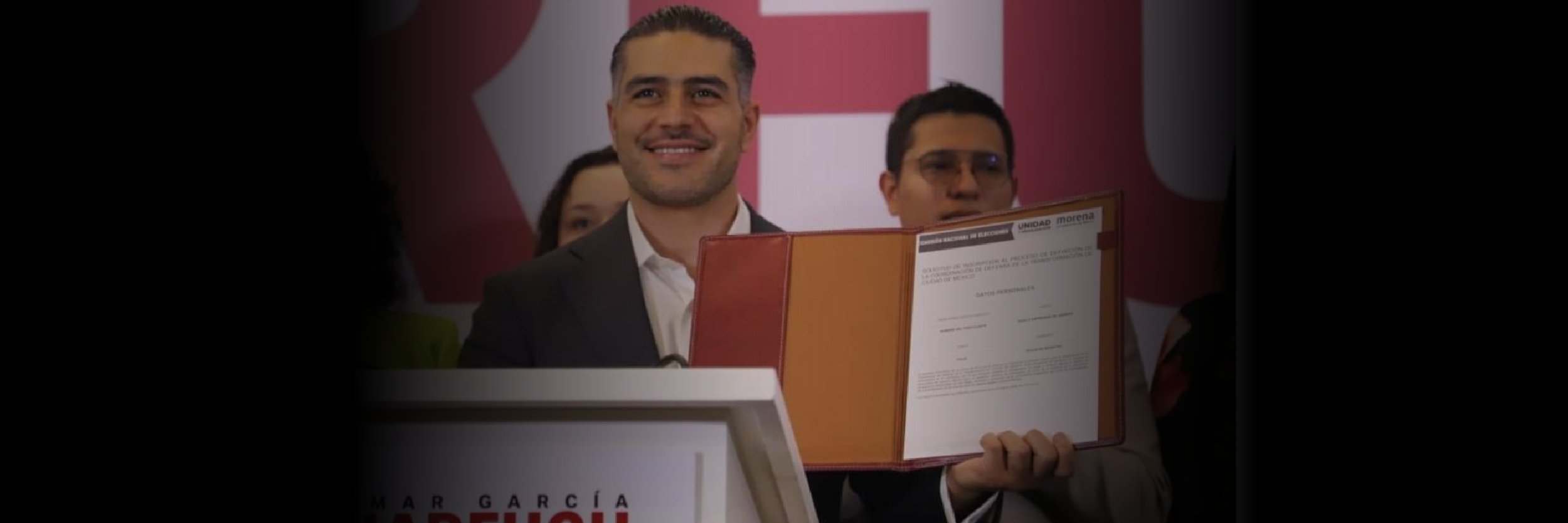 Harfuch se lanza al ruedo político: formaliza la candidatura de Morena para jefatura de la CDMX
