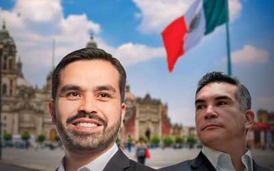 Alejandro Moreno llama a Máynez a declinar a favor de Xóchitl, el candidato de MC le responde: “Alito: ¿Y tu nieve?”