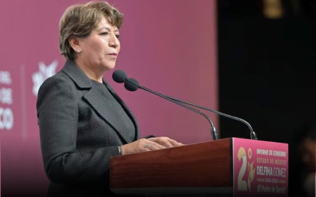 Delfina Gómez rinde su segundo informe de gobierno al frente del Estado de México