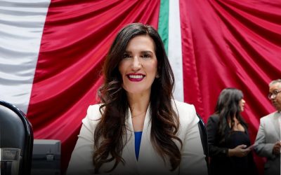 Kenia López Rabadán del PAN asume presidencia de la Mesa Directiva en San Lázaro