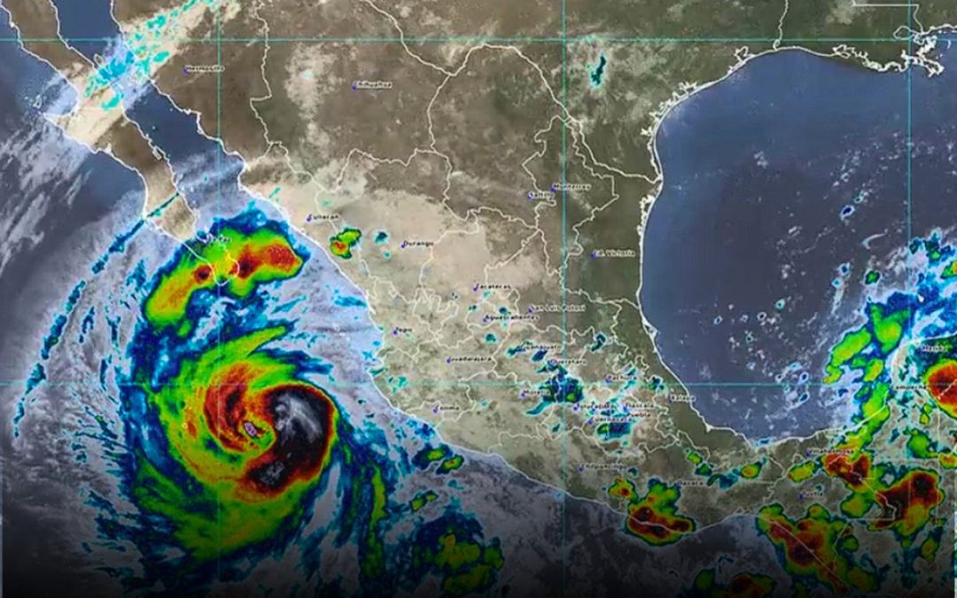 El Huracán Priscilla se intensificará a categoría 3