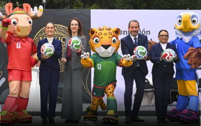 Sheinbaum presenta preparativos para el Mundial 2026
