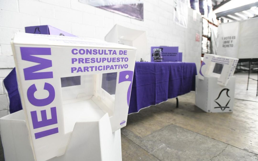 IECM reutiliza materiales para consulta y COPACOS