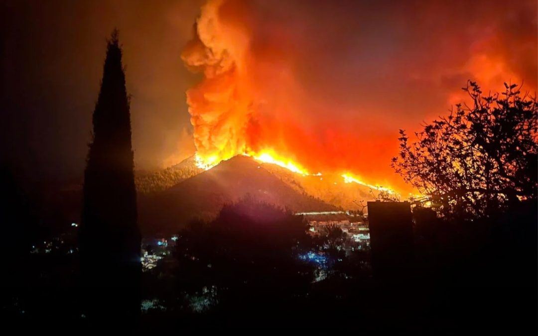 España y Francia viven horas cruciales para combatir los incendios forestales
