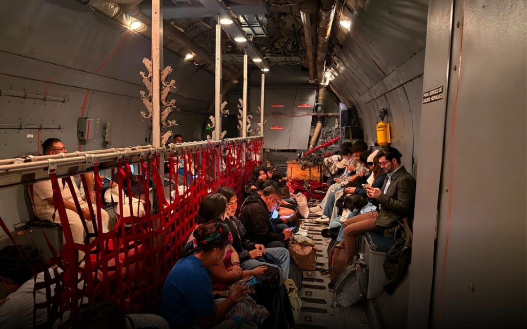 El Gobierno de México repatria a 36 connacionales afectados por el sismo de Colombia