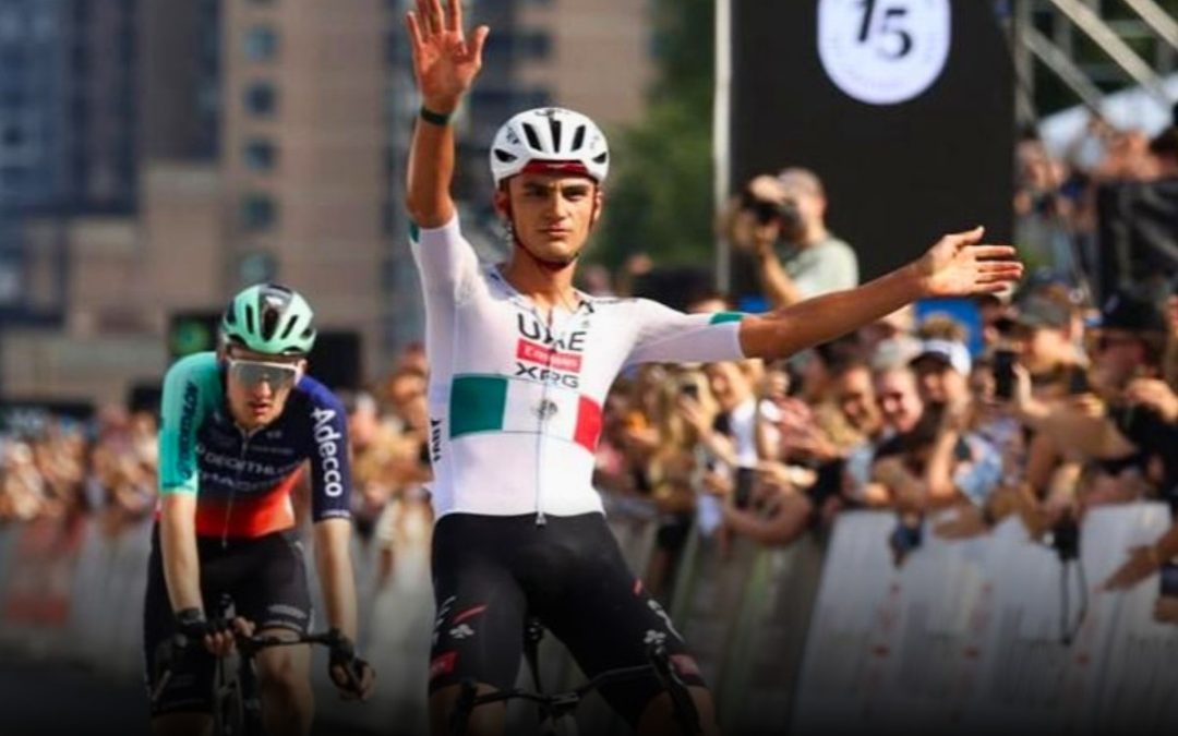 Isaac del Toro hace historia al ser el primer mexicano en ganar el Gran Premio de Montreal